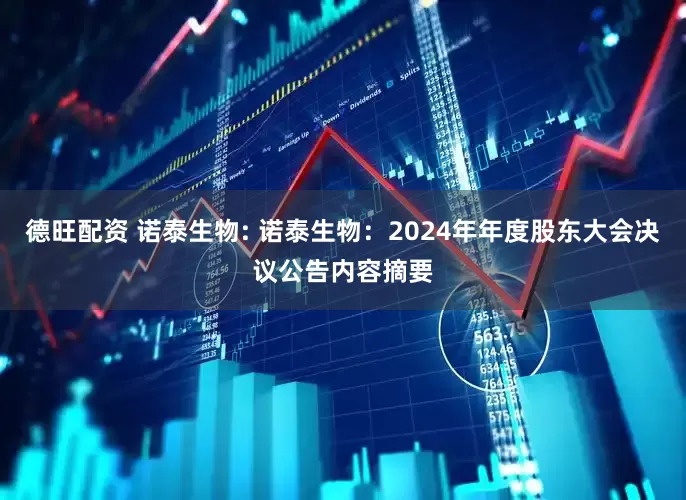 德旺配资 诺泰生物: 诺泰生物：2024年年度股东大会决议公告内容摘要