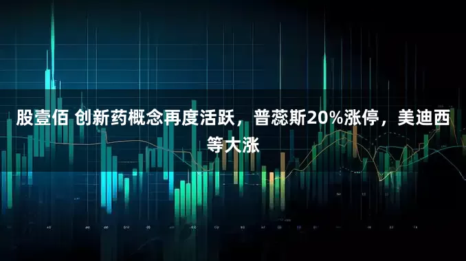 股壹佰 创新药概念再度活跃，普蕊斯20%涨停，美迪西等大涨